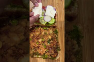 Delhi Special Potato Sandwich | Healthy Aloo Veg Sandwich | Wholemeal Aloo Sandwich#shorts #viral