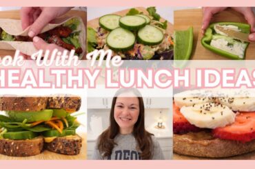 *NEW* COOK WITH ME | Healthy Lunch Ideas!
