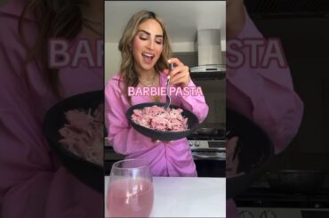 What’s your favorite barbie Collab? #healthyrecipes #barbie #barbiemovie #barbiepasta #shorts