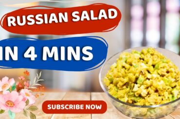 Russian Salad Recipe By Naznin Fareed | Best Healthy & Tasty Salad |