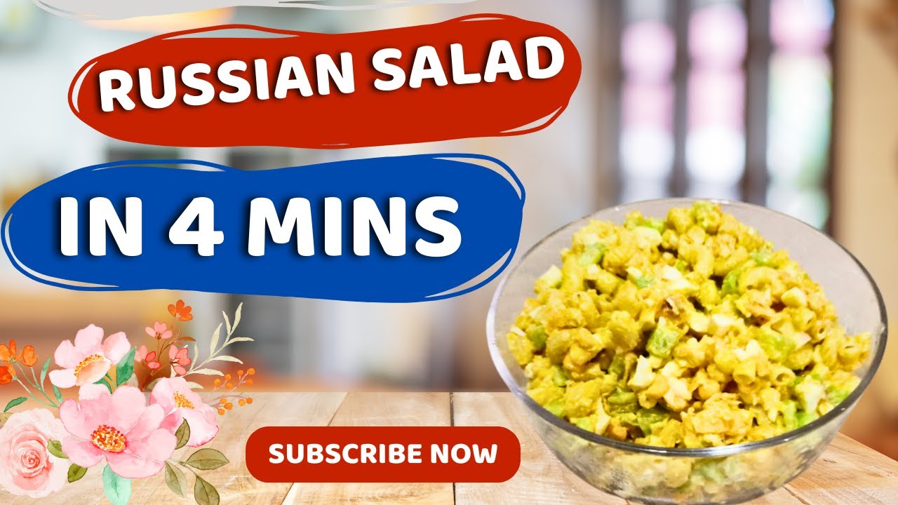 Russian Salad Recipe By Naznin Fareed | Best Healthy & Tasty Salad | Russian Salad Recipe By Naznin Fareed | Best Healthy & Tasty Salad |