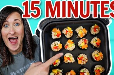 5 Healthy AIR FRYER Recipes  - You Won't Believe How YUMMY These Are!