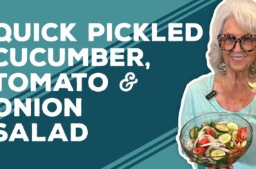 Love & Best Dishes: Quick Pickled Cucumber, Tomato and Onion Salad Recipe