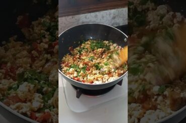 Paneer bhurji recipe #recipe #paneer #paneerbhurji #tasty #healthy#food#youtube#shorts#paneerrecipe