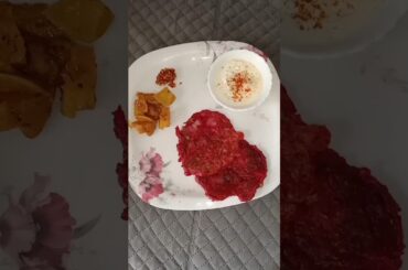 Beetroot Chilla Recipe | Healthy breakfast recipe for weight loss#recipe #youtube #viral #yt