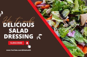 Salad Dressing food recipe Healthy Food fresh salad recipe salad dressing Recipe #youtubevideo