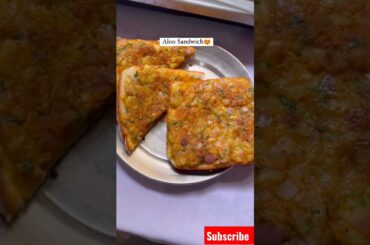 aloo sandwich|aloo bread|bread recipe #bread #breadrecipe #foodshorts #shorts