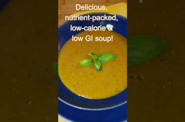 Indulge in this luxurious yet unbelievably healthy, easy, low GI, low calorie soup.