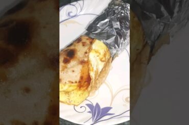 Simple & Healthy Wheatflour Paratha Eggroll....#instantrecipe #foodie #nutritious