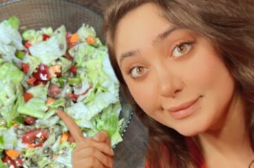 What do I eat after the gym? Diet and delicious low calorie lentil salad with new taste kiwi sauce