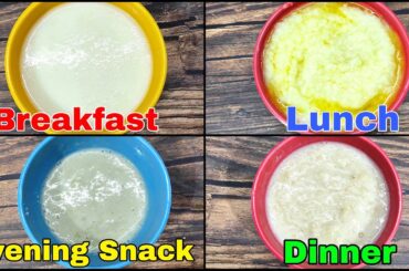 Baby Food Recipes For 6 Months To 2 Years|Baby Food Chart For 6 Months To 2 Year| Healthy Food Bites