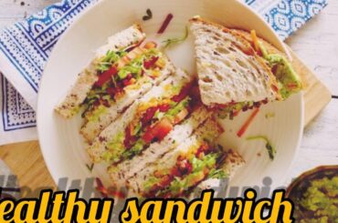 quick easy healthy sandwich recipes for breakfast( Breakfast healthy recipe) #cooking #making #meal