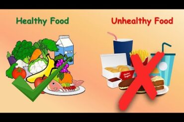Healthy Food, Unhealthy food, Healthy Vs Unhealthy food, Healthy Food Names, Healthy Eating for kids