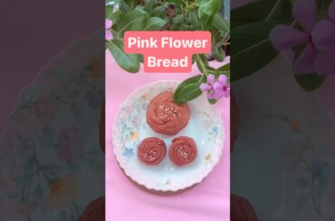 Rose Shaped Barbie Bread Recipe #shorts