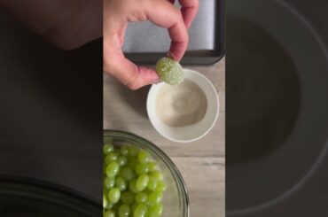How to Make Sour Frozen Candy Grapes (TikTok Viral Recipe) #essycooks #veganrecipes