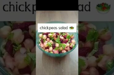 Chickpeas Healthy Salad #shorts #viral #youtubeshorts #recipe