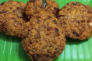 Kondaikadalai vadai recipe in tamil | Healthy Evening snacks recipe