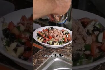 HOW TO PREPARE HEALTHY TUNA SALAD RECIPES FOR LUNCH IDEAS/Canadian&Filipina couple in Philippines