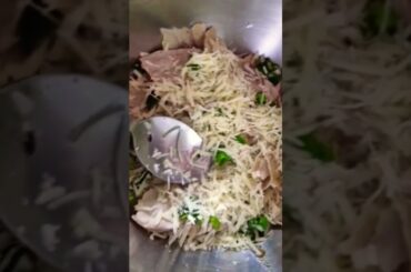 Healthy breakfast- lasagna 5 minutes from leftover chapati & veggies #healthyfood #healthyrecipes