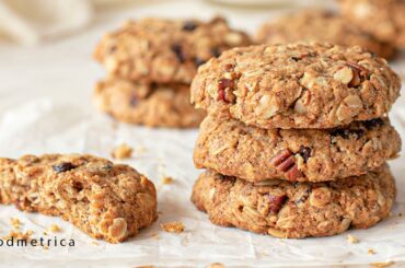 Super Easy HEALTHY Oatmeal Cookies