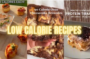 Healthy Low Calorie Recipes for Weight Loss TikTok Compilation #12