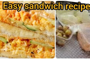 How to make Easy Sandwich at home | Sandwich recipe
