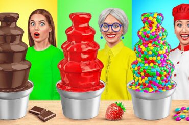 Me vs Grandma Cooking Challenge | Kitchen Gadgets and Parenting Hacks by TeenDO Challenge