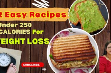 2 Easy to Make Breakfast Recipes for Weight Loss | Quick Easy Healthy Breakfast | Lose Weight Fast