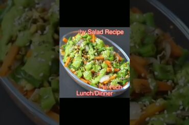 Healthy salad recipe#salad #vegan #vegansalad #healthysalad #nisahomey #vegsalad