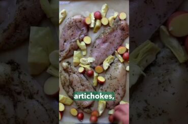 30-Minute Lemon & Artichoke Chicken with Potatoes! | Bone Healthy Recipes #cooking #bonehealth