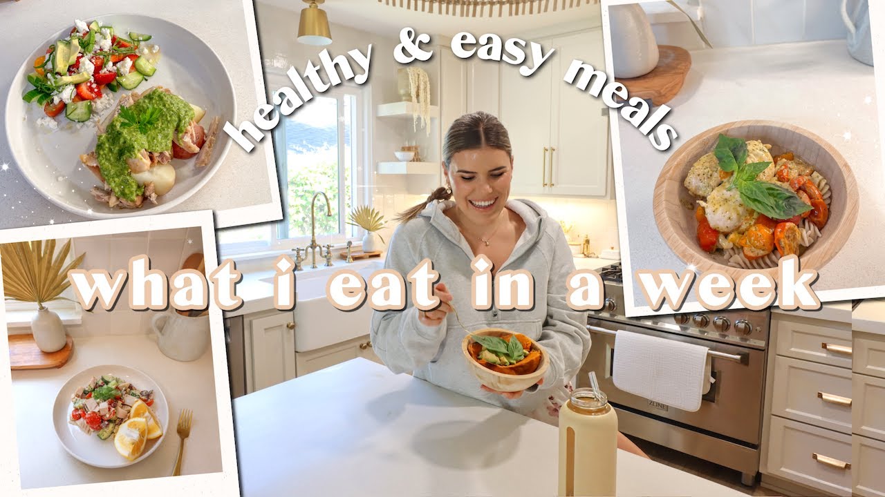 What I Eat in a WEEK! Dinner recipes that are quick & easy and healthy! gluten free & nourishing What I Eat in a WEEK! Dinner recipes that are quick & easy and healthy! gluten free & nourishing