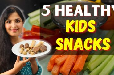5  QUICK and EASY After School Snacks  / Healthy Snacks Your Kids Will Actually Eat #kids #Snacks