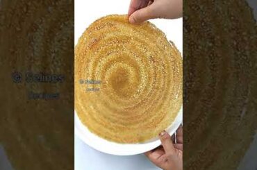 Crispy High Protein Healthy Dosa for weight loss | Selines Recipes |