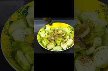 Airfried Kousa Delight: Easy and Healthy Zucchini Side Dish for BBQ | Low-Calorie Diet Recipe