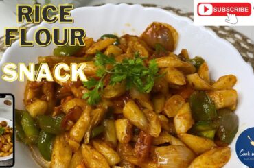 RICE FLOUR SNACKS HOMEMADE - Cook With Sumi