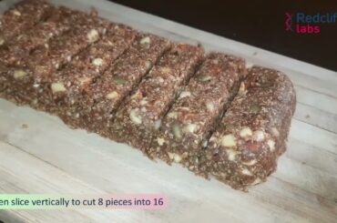 Diabetes-Friendly Recipe | Sugar-Free Health Bars Recipe | Redcliffe Labs