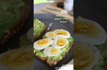 Healthy breakfast ll green Avocado toasted  l| Sandwich Recipe 2023 #shorts #virul