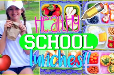 DIY Healthy LUNCHES for Back to School!!
