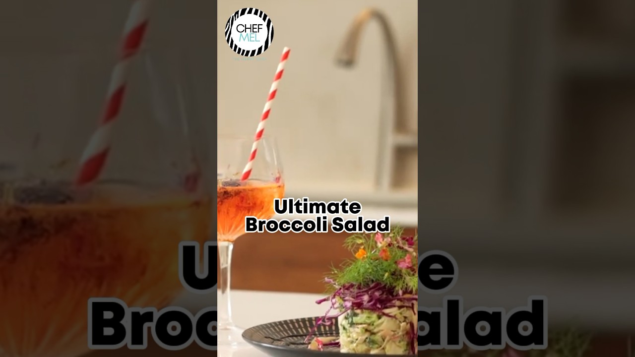 Broccoli Rice Salad Recipe | Healthy & Easy #salad | #chefmel Broccoli Rice Salad Recipe | Healthy & Easy #salad | #chefmel