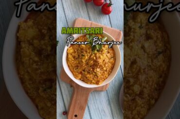 Amritsari Paneer Bhurjee ! Super healthy & tasty. New way of making a creamy paneer bhurjee