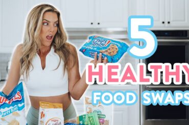 5 Healthy FOOD SWAPS to Lose Weight // Eat This Not That SNACKS