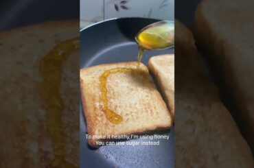 Let’s make viral milk toast recipe - Healthy version #healtydiet #shortsfeed #milkbread #ytshorts