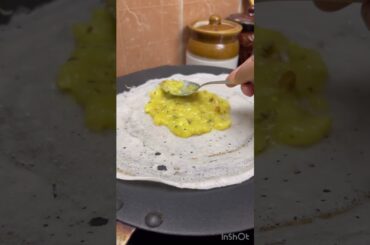 #shorts #youtubeshorts Masala Dosa /Simple Breakfast &Dinner Ideas Healthy Meal/Dosa/Carrot Chutney