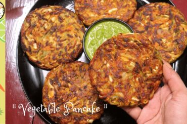 Vegetable Pancake | Vegan Pancake | Healthy Recipes