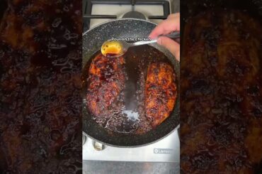 Healthy Honey Garlic Chicken #shorts #food #highprotein #chickenrecipes #recipe #cooking #pasta