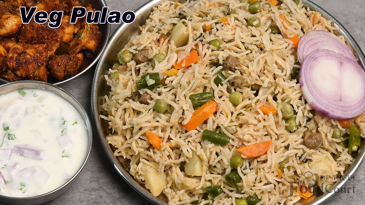 Veg Pulao Recipe/ Vegetable Pulao/ Lunch Recipe Veg Pulao Recipe/ Vegetable Pulao/ Lunch Recipe