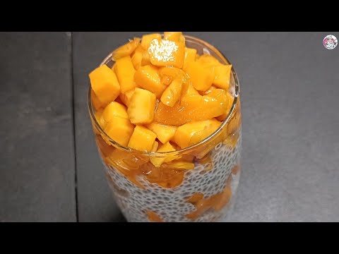 Weight Loss Recipe for Breakfast | Chia Seeds Pudding Recipe | Weight Loss Mango chia pudding | chia Weight Loss Recipe for Breakfast | Chia Seeds Pudding Recipe | Weight Loss Mango chia pudding | chia