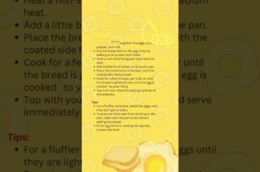 #Cheese Bread Omelette #easycook #cheese #breadrecipes #breadomelette #healthy #food #snacks