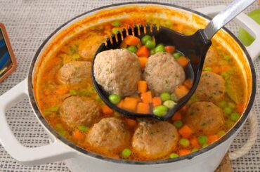 How To Cook Meatball Soup Recipe/Healthy and Easy Soup Recipes with Sweetlana's Good Kitchen