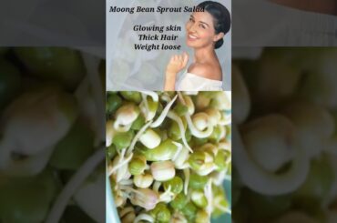 Sprouts salad | High Protein salad | Healthy moong sprouts salad for Glowing skin, Hair & weightloss